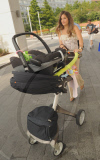 CARLY COLE ARRIVES AT ANFIELD