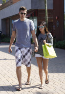 Lovebirds ASHLEY TISDALE and SCOTT SPEER spotted at the Malibu Country Mart