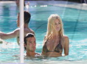 Shauna Sand and New Beau Get Intimate at the Pool