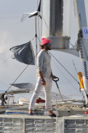 Boat made from plastic bottles completes voyage, Sydney, Australia - 26 Jul 2010