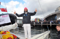 Boat made from plastic bottles completes voyage, Sydney, Australia - 26 Jul 2010