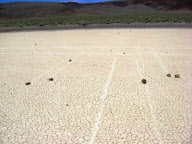 Researching the moving rocks of Racetrack Playa, California, America - 11 Aug 2010
