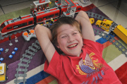 11-year-old Liam Derbyshire, who stops breathing every time he falls asleep, Gosport, Hampshire, Britain - 15 Aug 2010