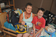 11-year-old Liam Derbyshire, who stops breathing every time he falls asleep, Gosport, Hampshire, Britain - 15 Aug 2010