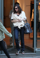 Liv Tyler shopping at Isabel Marant store in Paris