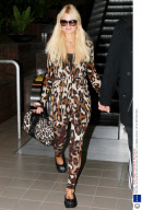 Paris Hilton and Doug Reinhardt arriving at LAX Airport, Los Angeles, America - 09 Oct 2009