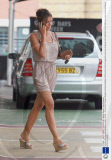 Christine Bleakley out and about, London, Britain - 30 Jul 2010