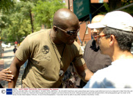 HEIDI KLUM AND SEAL OUT AND ABOUT IN NEW YORK, AMERICA - 08 JUN 2005