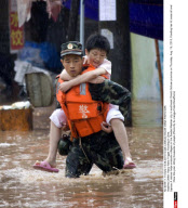 CHINA: Heavy Rains Trigger Flooding In China