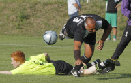 Vitosha v Nottingham United friendly football match, Sofia, Bulgaria - 18 Aug 2010