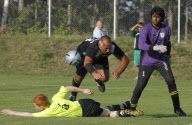 Vitosha v Nottingham United friendly football match, Sofia, Bulgaria - 18 Aug 2010
