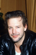 MICKEY ROURKE AT ST JAMES'S CLUB,  LONDON, BRITAIN - 1985