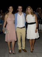 The wedding of Prince Nikolaos and Tatiana Blatnik, Cocktail Party at the Poseidonion Grace Hotel, Spetses, Greece - 24 Aug 2010