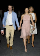 The wedding of Prince Nikolaos and Tatiana Blatnik, Cocktail Party at the Poseidonion Grace Hotel, Spetses, Greece - 24 Aug 2010