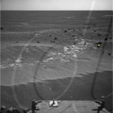 Mars' Concepcion Crater - Exploration Rover Opportunity