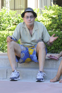 NO ONLINE USAGE!!!  *EXCLUSIVE* Charlie Sheen and Denise Richards : Together For The Kids