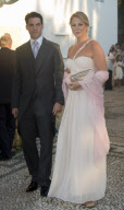 The wedding of Prince Nikolaos and Tatiana Blatnik, monastery of Ayios Nikolaos, Spetses, Greece - 25 Aug 2010