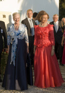 The wedding of Prince Nikolaos and Tatiana Blatnik, monastery of Ayios Nikolaos, Spetses, Greece - 25 Aug 2010