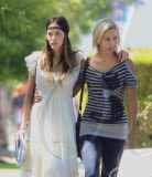 Isabel Lucas and Friends take a Stroll