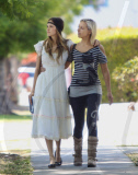 Isabel Lucas and Friends take a Stroll