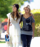 Isabel Lucas and Friends take a Stroll