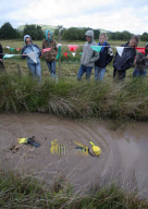 Bog Snorkelling world record set in Llanwrtyd Wells, Wales, Britain - 29 Aug 2010
