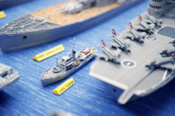 Man spends 62 years making fleet of 430 Royal Navy warships out of matchsticks, Blandford, Dorset, Britain - 24 Aug 2010
