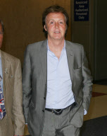 Paul Mccartney at the airport