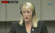 War Crimes Tribunal in the Hague, Netherlands - 09 Aug 2010