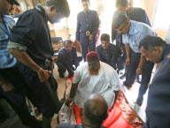 Man Leave House for the First Time in Five Years For Weight Loss Surgery, Mumbai, India - 29 Aug 2010