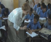 EMMA WATSON VISITS BANGLADESH