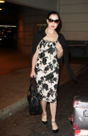 Dita Von Teese at LAX