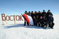 Monaco's Prince Albert II visits South Pole