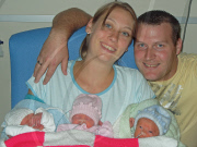Gran delivers her own triplet grandchildren, Norwich, Britain - Nov 2009