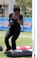 LA: MICHELLE OBAMA PROMOTES NFL & HEALTHY LIVING