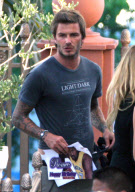 EXCLUSIVE... EXCL..David and Victoria Beckham Bday Bash For Son Romeo! 