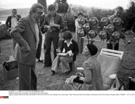 France, Set of the film "Les Innocents aux mains sales"