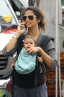 *EXCLUSIVE* Camila Alves and Vida have a Farmers Market Afternoon