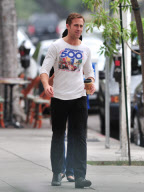 Ryan Gosling and Mystery Girl Get Lunch and Coffee Together