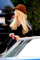 Misha Barton is Seen Smoking Cigarettes