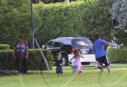 Ricky Martin's Children Matteo And Valentino Spend The Day At The Park