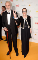 OLIVIA NEWTON JOHN and husband JOHN EASTERLING attending the Dreamball in Berlin