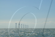 Gunfleet Sands Offshore Wind Farm, Thames estuary, Britain - Aug 2010