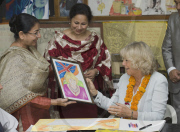 Prince Charles and Camilla, Duchess of Cornwall visit to India - 04 Oct 2010