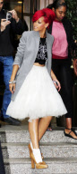 RIHANNA LEAVING HOTEL IN LONDON