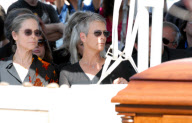 Tony Curtis funeral at Palm Mortuary, Las Vegas, America - 04 Oct 2010
