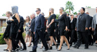 Tony Curtis funeral at Palm Mortuary, Las Vegas, America - 04 Oct 2010