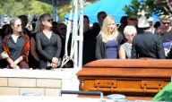 Tony Curtis funeral at Palm Mortuary, Las Vegas, America - 04 Oct 2010