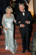 Prince Charles and Camilla, Duchess of Cornwall attend a dinner hosted by Their Highnesses The Maharajah and Maharani of Patiala, Patiala, India - 04 Oct 2010