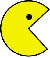 Video game character Pac Man - 2010